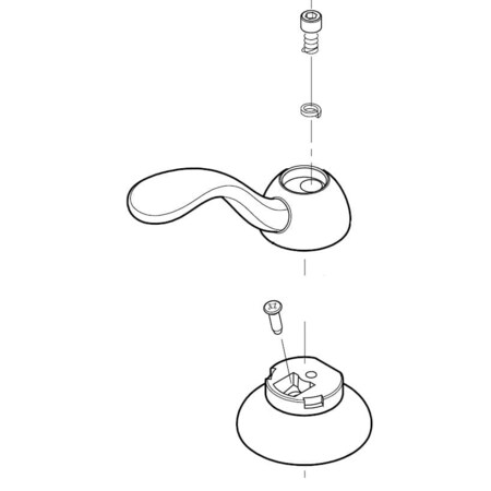 Pfister Pfister Handle Material Cr 940-532A